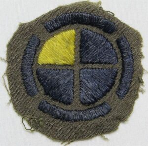 US Army 1st Infantry Division Cloth Patch (Type 3) - Epic Militaria