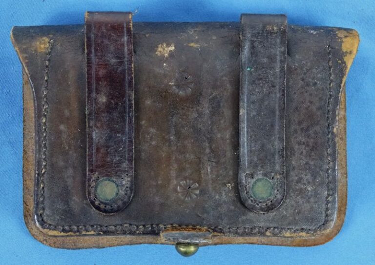 Civil War Pistol Cartridge Box by W.C. Mc Clallan – Griffin Militaria