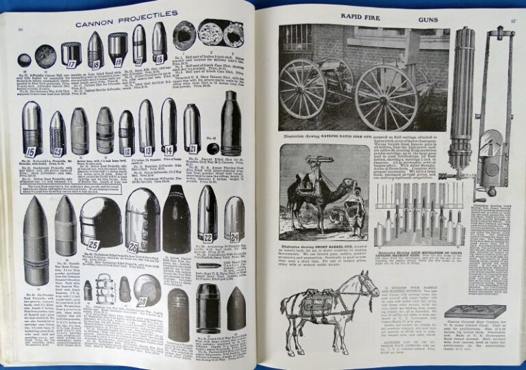 1938 Francis Bannerman Sons Catalogue of Military Goods Griffin Militaria