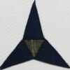 WWI French Made 3rd Corps Silver Wire Patch