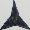 WWI French Made 3rd Corps Silver Wire Patch - Image 2