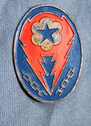 German Made ETO Patch Type Painted Crest DI