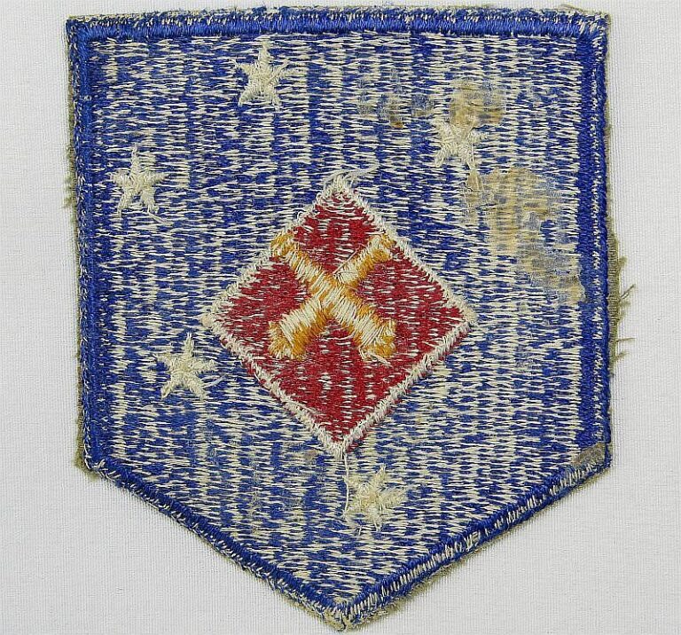 WWII USMC 1st MAC Artillery Gold Barrels Patch – Griffin Militaria