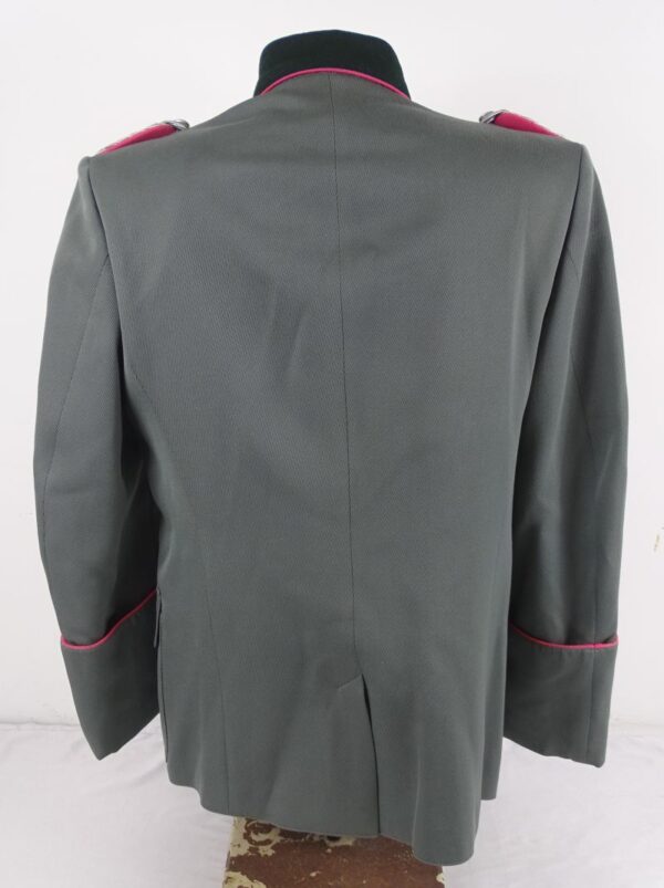 Exceptional Named and 1940 Dated Army Panzer Major's Piped Walking Out Tunic - Image 7