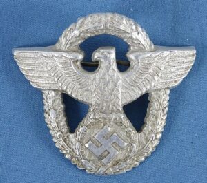 German Police Visor Cap Eagle