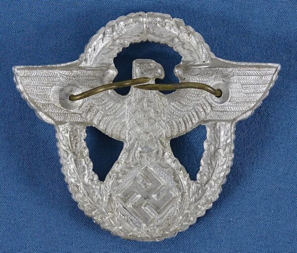 German Police Visor Cap Eagle - Image 2