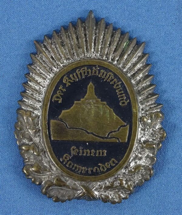 Der Kyffhauserbund Cap Badge