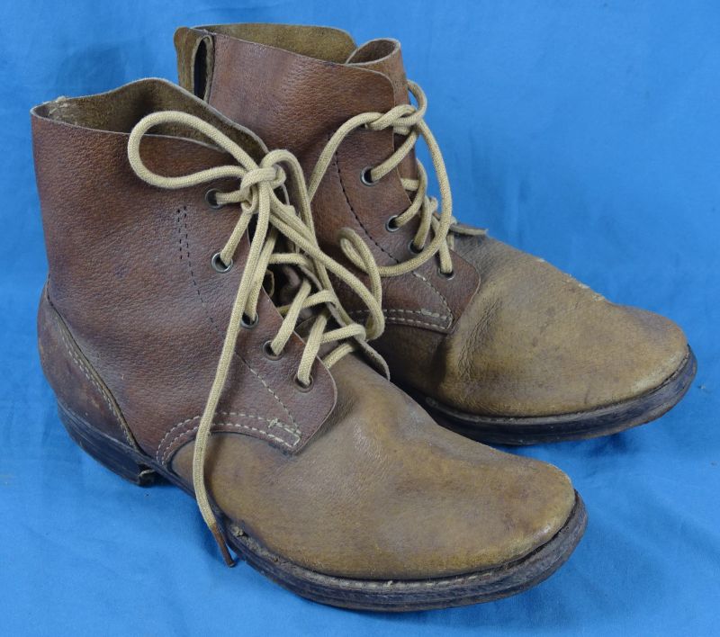 WWII Japanese EM/NCO Combat Ankle Boots – Griffin Militaria