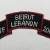 Beirut Lebanon TF 201 Scroll