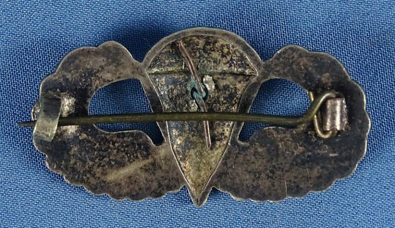 WWII British Made Pin Back Airborne Paratrooper Wing With Combat ...