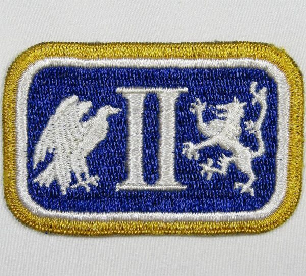 WWII 2nd Corps Cavalry Fully Embroidered Patch