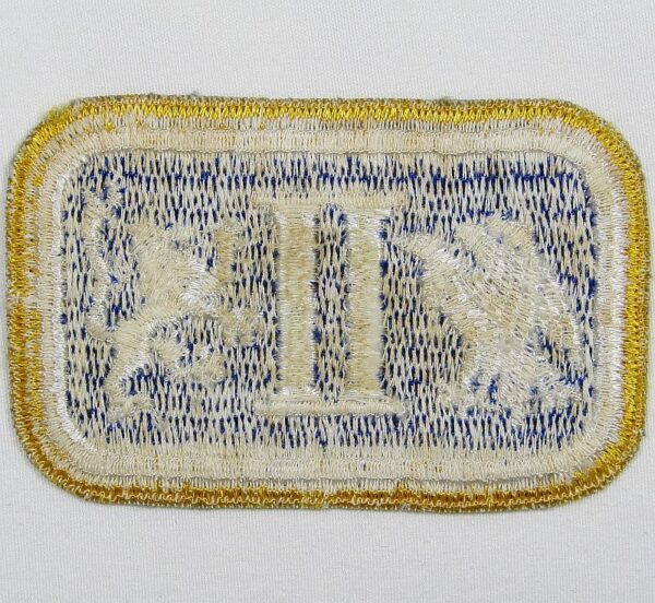 WWII 2nd Corps Cavalry Fully Embroidered Patch - Image 2