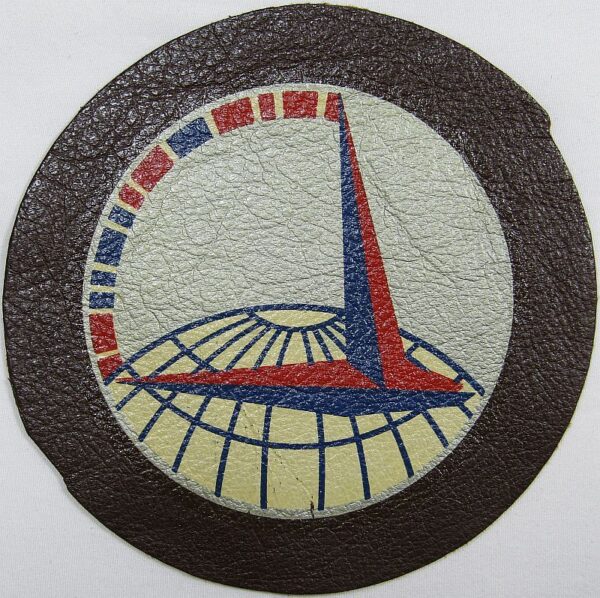 WWII Air Transport Command Leather 5 inch Patch