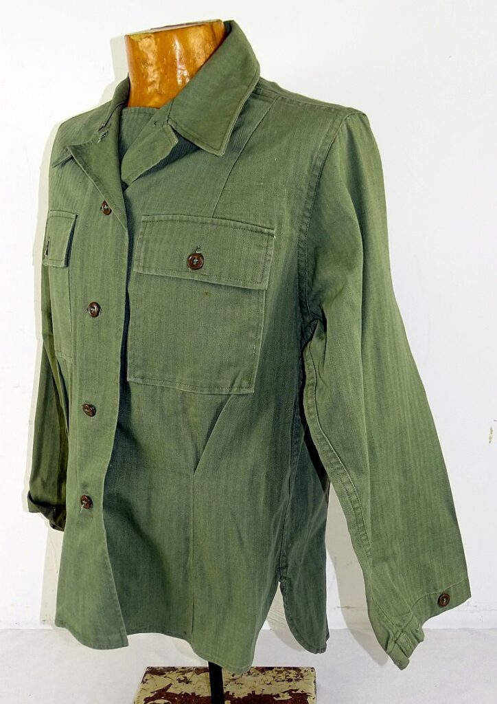 WWII WAAC Third Pattern HBT Shirt Size Medium – Griffin Militaria