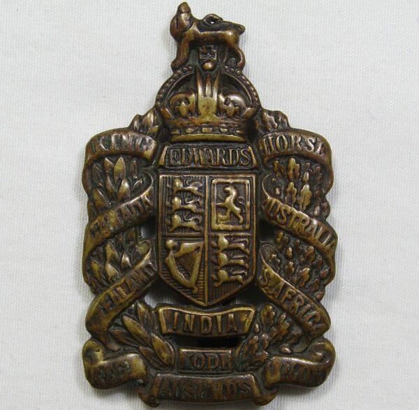 WWI King Edwards Horse Cap Badge