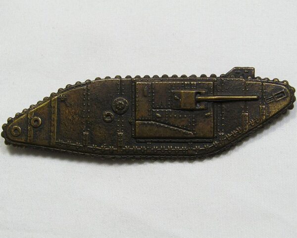 WWI British Tank Regiment Sleeve Badge