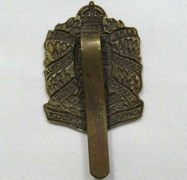 WWI 2nd King Edwards Horse Cap Badge - Image 2