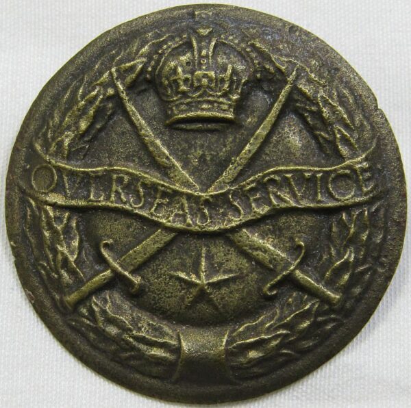 Indian Made British Overseas Service Badge