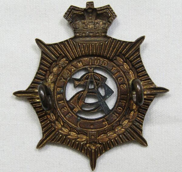 British Victorian Army Service Corps Cap Badge - Image 2