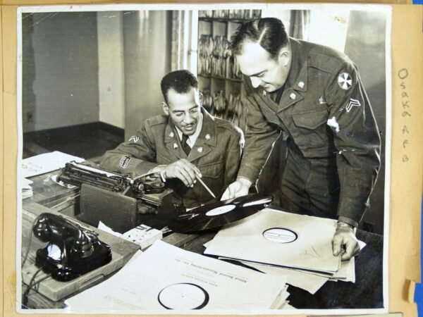 Large Scrapbook and Photo Album of a Korean War Era U.S. Army Armed Forces Network Broadcaster - Image 7