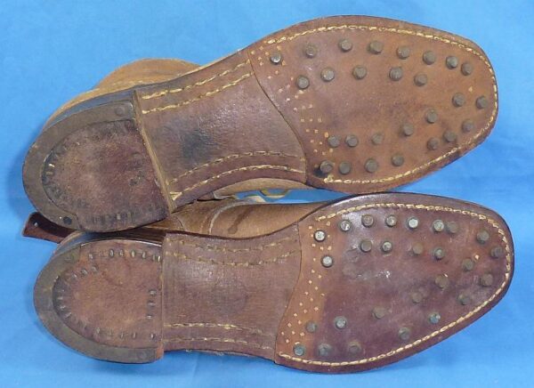 1942 Dated Japanese Army EM/NCO Ankle Boots - Image 7