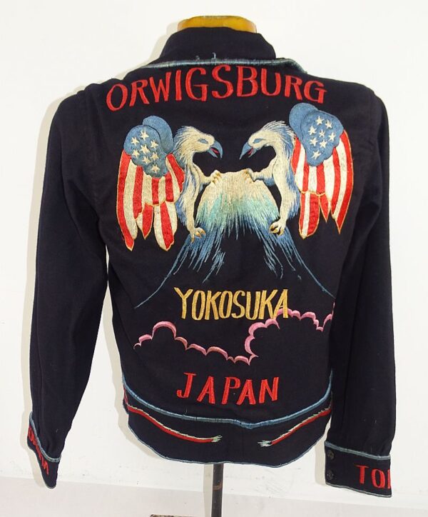 Embroidered Japan Souvenir Jacket