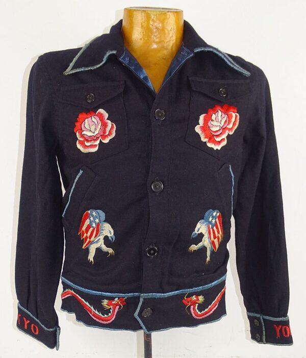 Embroidered Japan Souvenir Jacket - Image 3