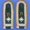 Pair German Army Reconnaissance Battalion Feldwebel Sew In Shoulder Straps