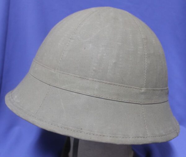 Japanese Army Tropical Pith Helmet Dated 1943 - Image 3