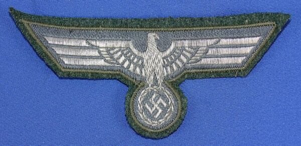 German Army NCO/Officer Uniform Silver Wire Breast Eagle