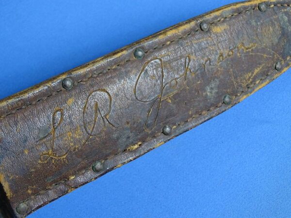Named WWII M3 Fighting Knife - Image 10