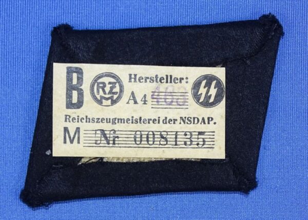 SS EM/NCO Runes Collar Tab with RZM Tag - Image 2