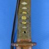WWII Japanese Army Officer Shin Gunto Sword Signed Mikawa Fujiwara Takenori