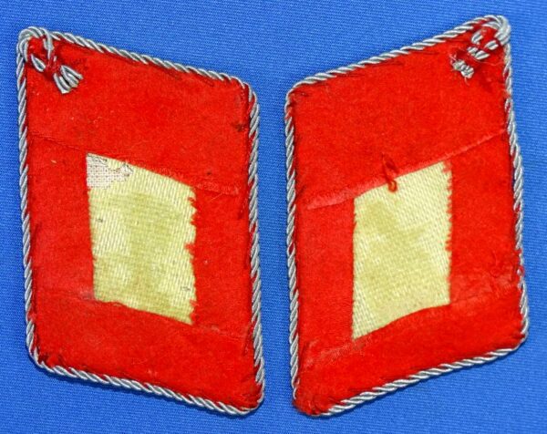 Pair of Luftwaffe Oberleutnant of Flak Collar Tabs - Image 2