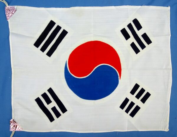 Small Korean War Period Republic of Korea Flag