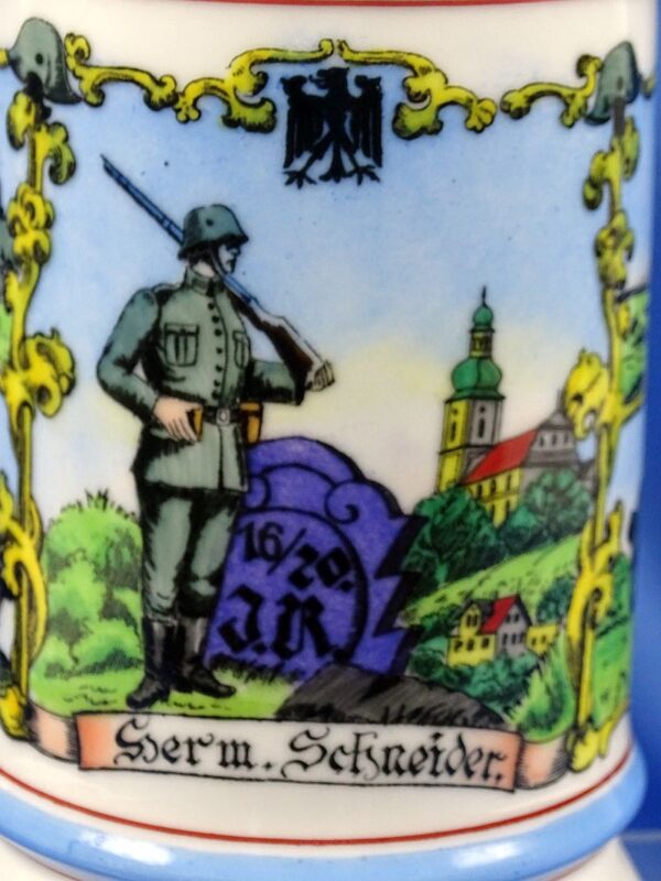 Named Reichswehr Infantry Regiment Service Stein - Image 2