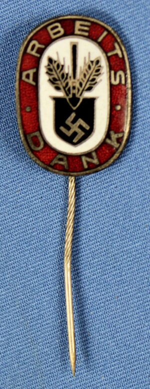 Arbeits Dank Stickpin