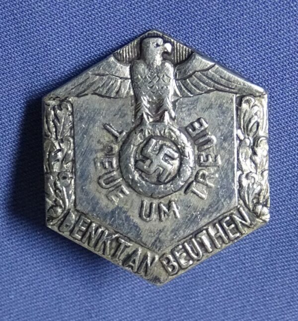 Third Reich "Denkt an Beuthen" Badge