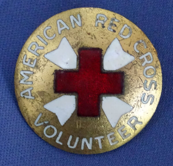 WWII American Red Cross Volunteer Pin