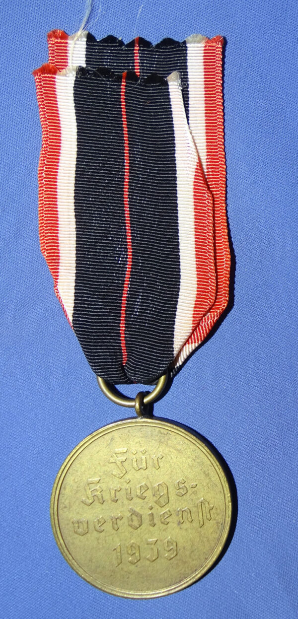 German War Merit Medal in Tombac - Image 2