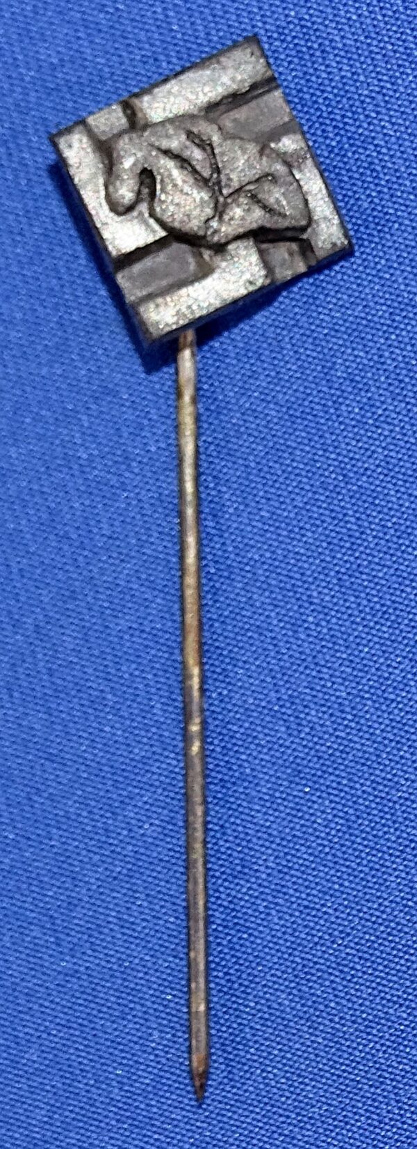 Swastika with Flower Stickpin
