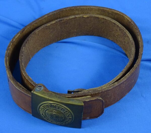 WWI German EM/NCO Waist Belt - Image 2