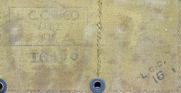 Model 1910 Cartridge Belt with Machine Gun Unit Marked Bandage Pouch - Image 9