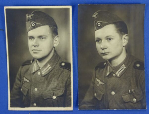 German Army Signals Replacement Detachment Wehrpass with Photographs - Image 12