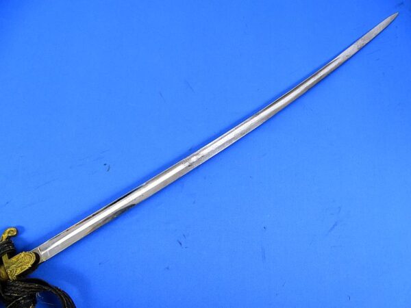 Third Reich Lion Head Officer Sword by E. & F. Horster with Portepee - Image 4