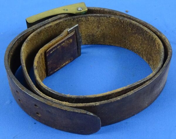 Captured WWI German Army EM NCO Belt and Buckle with Doughboy Name and 28th Division Unit Identification - Image 3