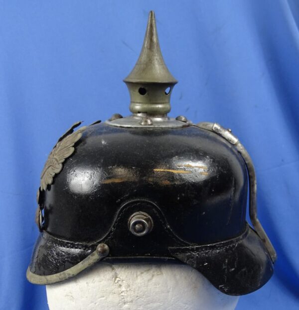 WWI Prussian EM/NCO Pickelhaube - Image 5