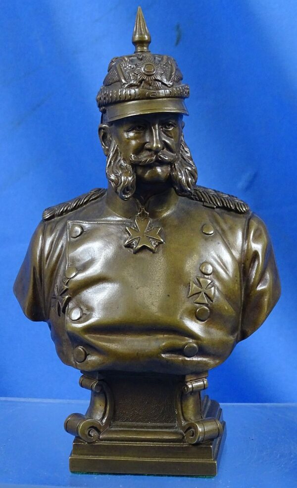 Small Bronze Bust of Kaiser Wilhelm I