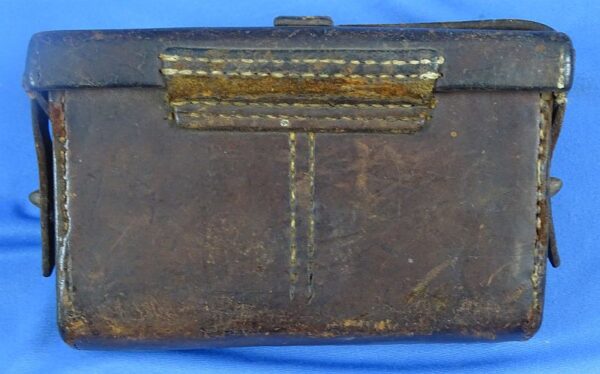 WWII Japanese Arisaka Rifle Ammunition Pouch - Image 2