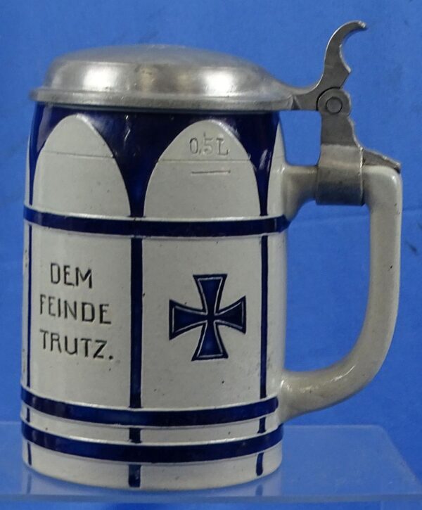 WWI German Wartime Patriotic Service Stein - Image 2